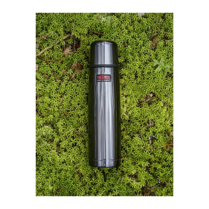 Thermos Light & Compact Termoflaske 1 liter - 18/10 Stål - Midnight Blue