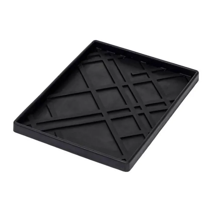 Tica Copenhagen Lines Skobakke B 28 x L 38 cm - Gummi - Sort
