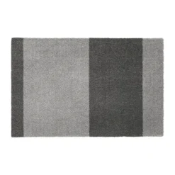 Tica Copenhagen Stripes Horisontal Gulvmåtte B 60 x L 40 cm - Polyamid/vinyl - Grå