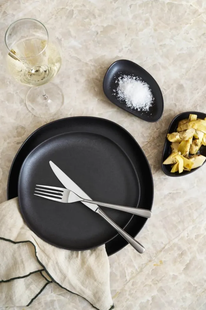 Timm Vladimir Kitchen Bestiksæt - 16 dele 4 kuverter - Rustfrit stål - Blank