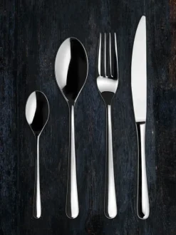 Timm Vladimir Kitchen Bestiksæt - 16 dele 4 kuverter - Rustfrit stål - Blank