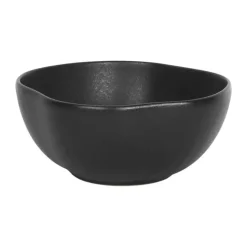 Timm Vladimir Kitchen Rustik Skål Ø 16 cm - Stentøj - Sort