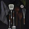 Timm Vladimir Kitchen Ske L 36 cm - Certificeret træ/stål