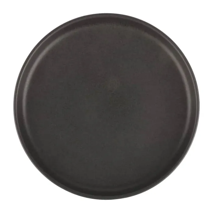 Timm Vladimir Kitchen Tallerken Ø 28 cm - Stentøj - Sort
