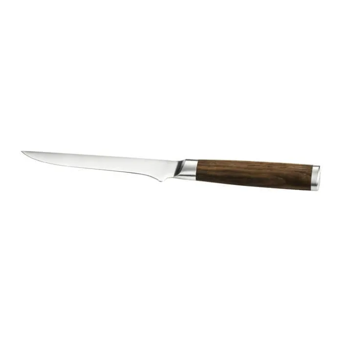 Timm Vladimir Kitchen Udbenerkniv L 15 cm - CertificeretAsk/stål - Brun