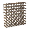Traditional Wine Racks Vinreol 72 flasker - Fyretræ - Mørk
