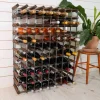 Traditional Wine Racks Vinreol 90 flasker - Fyretræ - Mørk
