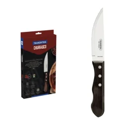 Tramontina Churrasco Jumbo Grillknive - 4 stk. L 18 cm - Stål/Polywood - Natur
