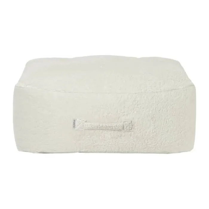 TRIMM Copenhagen Arm-Strong Puf H 40 x B 115 x D 115 cm - Økologisk bomuld - Natur
