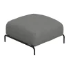 TRIMM Copenhagen Brick Pouf Modul H 37 x B 81 x L 81 cm - Grey