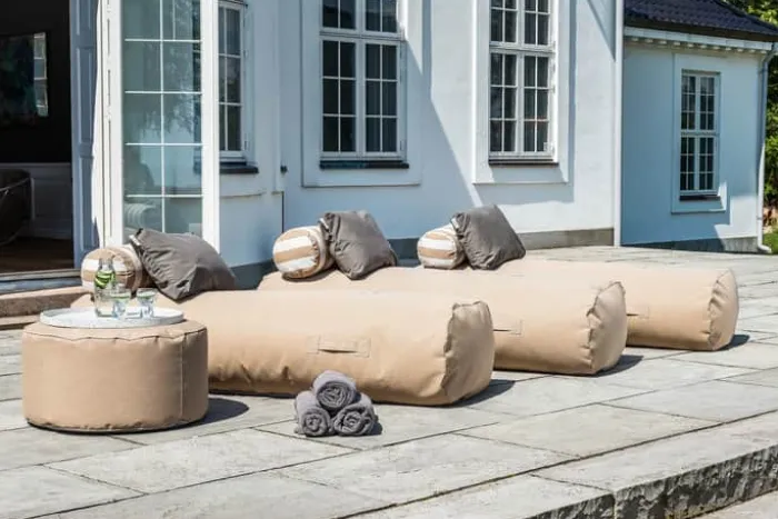 TRIMM Copenhagen Rocket Daybed H 40 x B 70 x L 180 cm - Taupe