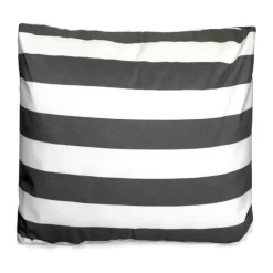 TRIMM Copenhagen Square Pude B 45 x L 45 cm - Grey/hvid