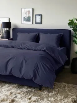 Turiform Pure Sleep Sengetøj B 140 x L 200 cm - Bomuldssatin - Blå