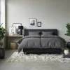 Turiform Pure Sleep Sengetøj B 140 x L 220 cm - Bomuldssatin - Grå