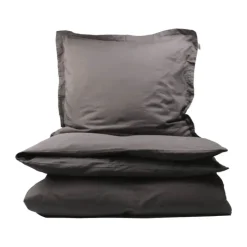 Turiform Pure Sleep Sengetøj B 140 x L 220 cm - Bomuldssatin - Grå