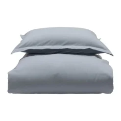 Turiform Turistripe Sengetøj B 140 x L 200 cm - Økologisk bomuld - Lyseblå