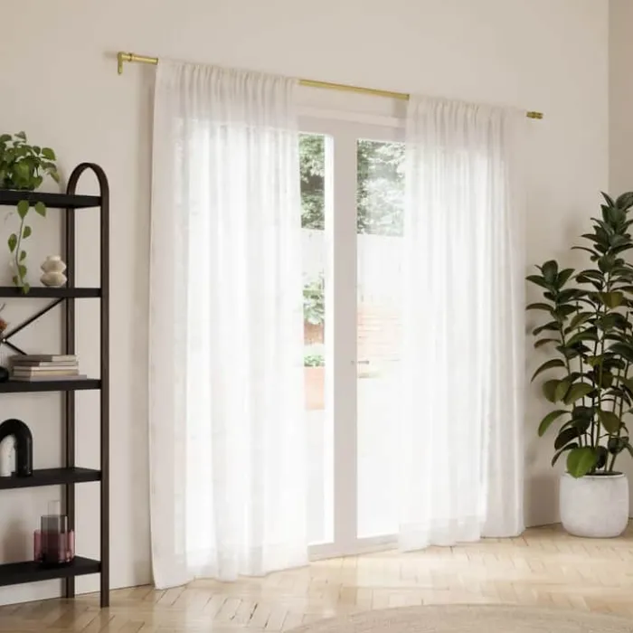 Umbra Cappa Gardinstang Ø 2,5 x B 91-168 cm - Messing