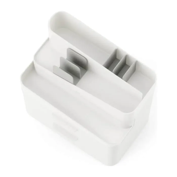 Umbra Glam Opbevaringskasse H 28,4 x B 26,7 x L 18,4 cm - Plastik - Hvid
