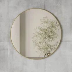 Umbra Hubba Spejl Ø 86 cm - Messing