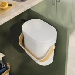 Umbra Kompostspand 4 liter - Genbrugsplast - Hvid