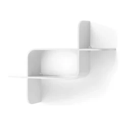 Umbra Montage Hylde H 47 x B 62,2 x L 15,2 cm - Træ - Hvid