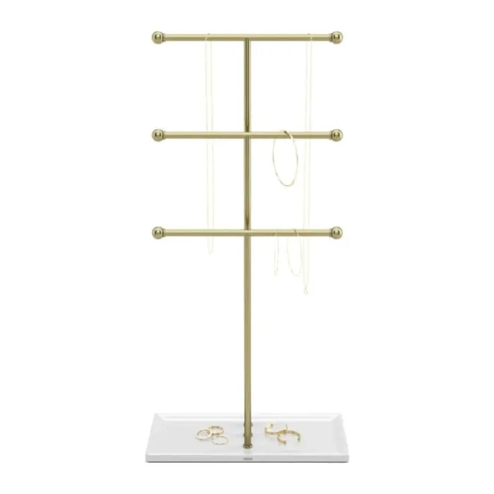 Umbra Trigem Smykkestativ H 48,3 cm - Stål - Brass