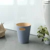 Umbra Woodrow Papirkurv H 28 x Ø 23 cm - Træ - Blå