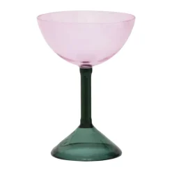 Urban Nature Culture Coupe Cocktailglas - 2 stk. 26 cl - Borosilikatglas - Rose Pink