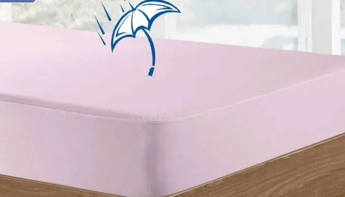 Velfont Vådliggerlagen B 180 x L 200 cm - Bomuld - Pale pink
