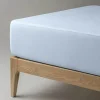 Velfont Vådliggerlagen B 140 x L 200 cm - Bomuld - Powder blue