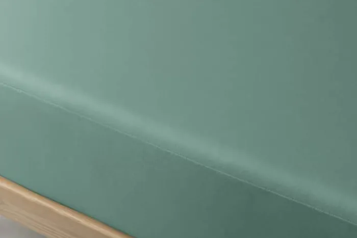 Velfont Vådliggerlagen B 90 x L 200 cm - Bomuld - Turquoise green