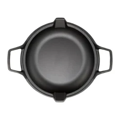 Victoria Forbehandlet Stegepande Ø 33 cm - Genbrugsstøbejern - Sort