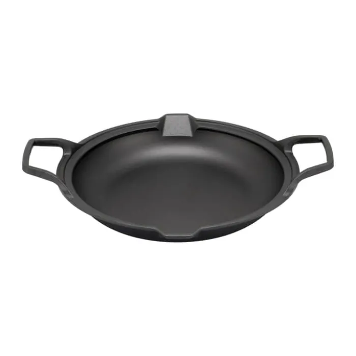 Victoria Forbehandlet Stegepande Ø 33 cm - Genbrugsstøbejern - Sort