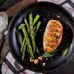 Victoria Grillpande Ø 25 cm - Støbejern - Sort
