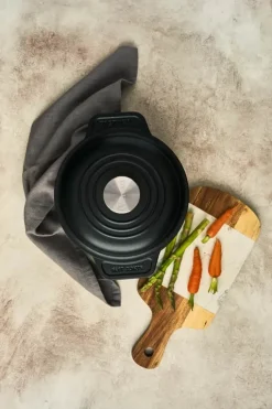 Victoria Seasoned Dutch Oven Gryde 1,9 liter - Støbejern - Sort