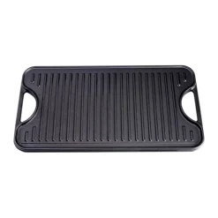 Victoria Seasoned Vendbar Stegeplade B 25 x L 47 cm - Støbejern