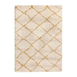 Vivaraise Casablanca Gulvtæppe B 120 x L 170 cm - Polypropylen - Copper