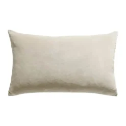 Vivaraise Elise Pyntepude B 30 x L 50 cm - Bomuld - Råhvid