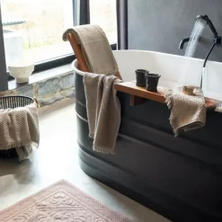 Vivaraise Enzo Bademåtte B 54 x L 140 cm - Bomuld - Hazel