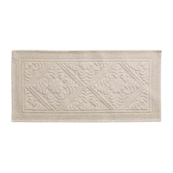 Vivaraise Enzo Bademåtte B 54 x L 140 cm - Bomuld - Ciment