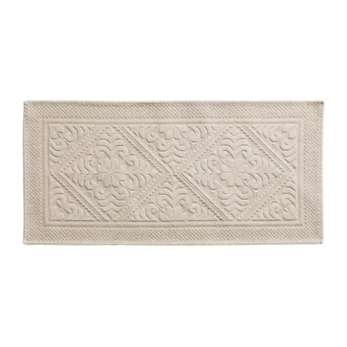 Vivaraise Enzo Bademåtte B 54 x L 140 cm - Bomuld - Ciment