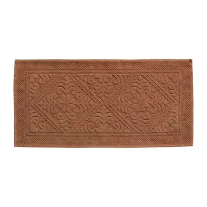 Vivaraise Enzo Bademåtte B 54 x L 140 cm - Bomuld - Copper