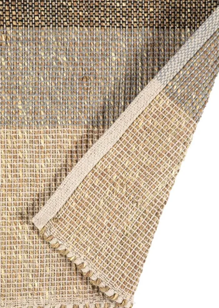Vivaraise Karan Gulvtæppe B 60 x L 90 cm - Søgræs/bomuld - Brun