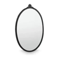 VT Wohnen Spejl H 56 x B 35 cm - Metal - Sort