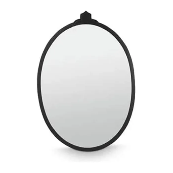 VT Wohnen Spejl H 56 x B 35 cm - Metal - Sort