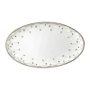Wik & Walsøe Julemorgen Girlander Oval Asiet Ø 20 cm- Porecelæn - Multifarvet