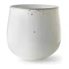 Wik & Walsøe Julemorgen Girlander Krukke H 21 cm - Benporcelæn - Hvid
