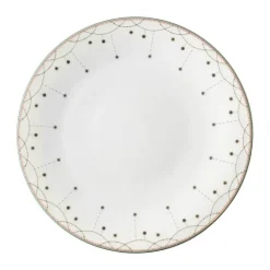 Wik & Walsøe Julemorgen Girlander Middagstallerken Ø 25 cm- Porecelæn - Multifarvet