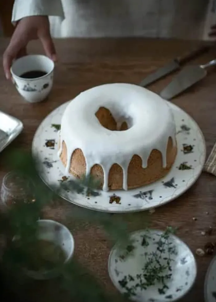 Wik & Walsøe Julemorgen Story Kop - 2 stk. 20 cl - Benporcelæn - Multifarvet