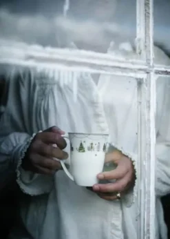 Wik & Walsøe Julemorgen Story Krus - 2 stk 30 cl - Porecelæn - Multifarvet